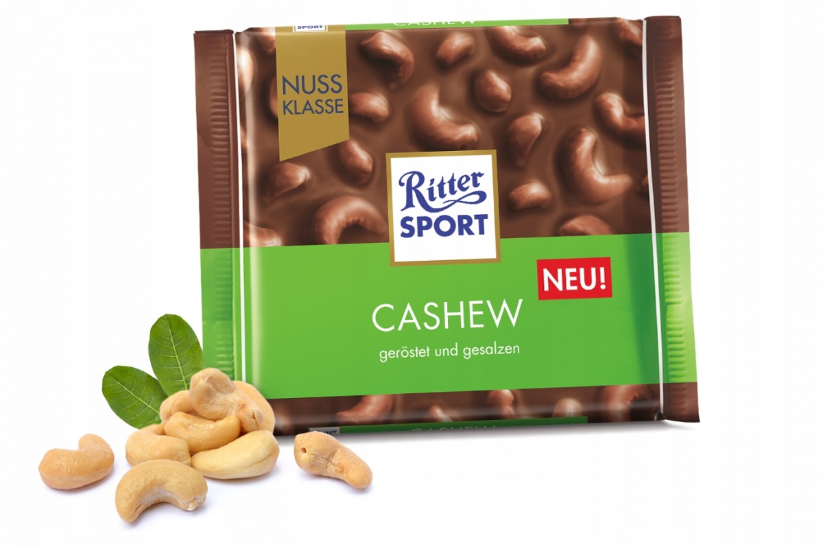 Ritter Sport шоколад Cashew