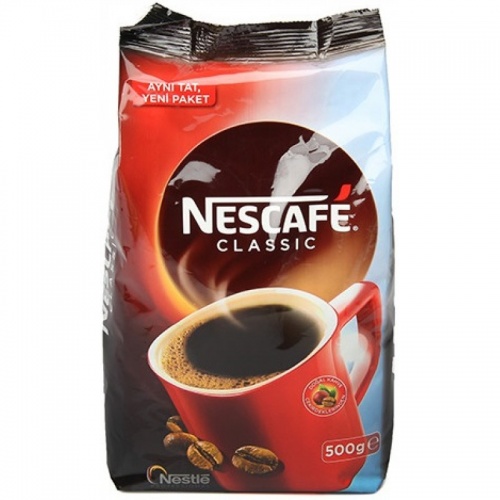Кофе растворимый Nescafe classic пакет 500 г