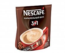 Напиток Nescafe 3 в 1 карамель 16 гр. *20 шт. 