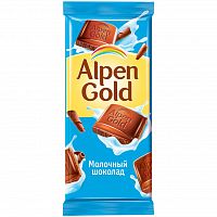 Шоколад Альпен Гольд молочный  85 г