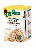 Хлебцы Dr.Korner "Овсяно-пшеничные со смесью семян" 